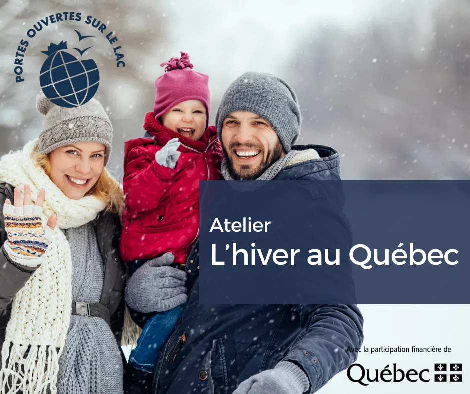 atelier. Hiver au Québec. Immigration